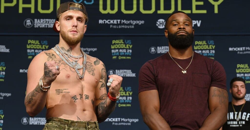 Jake Paul Tyron Woodley Promo