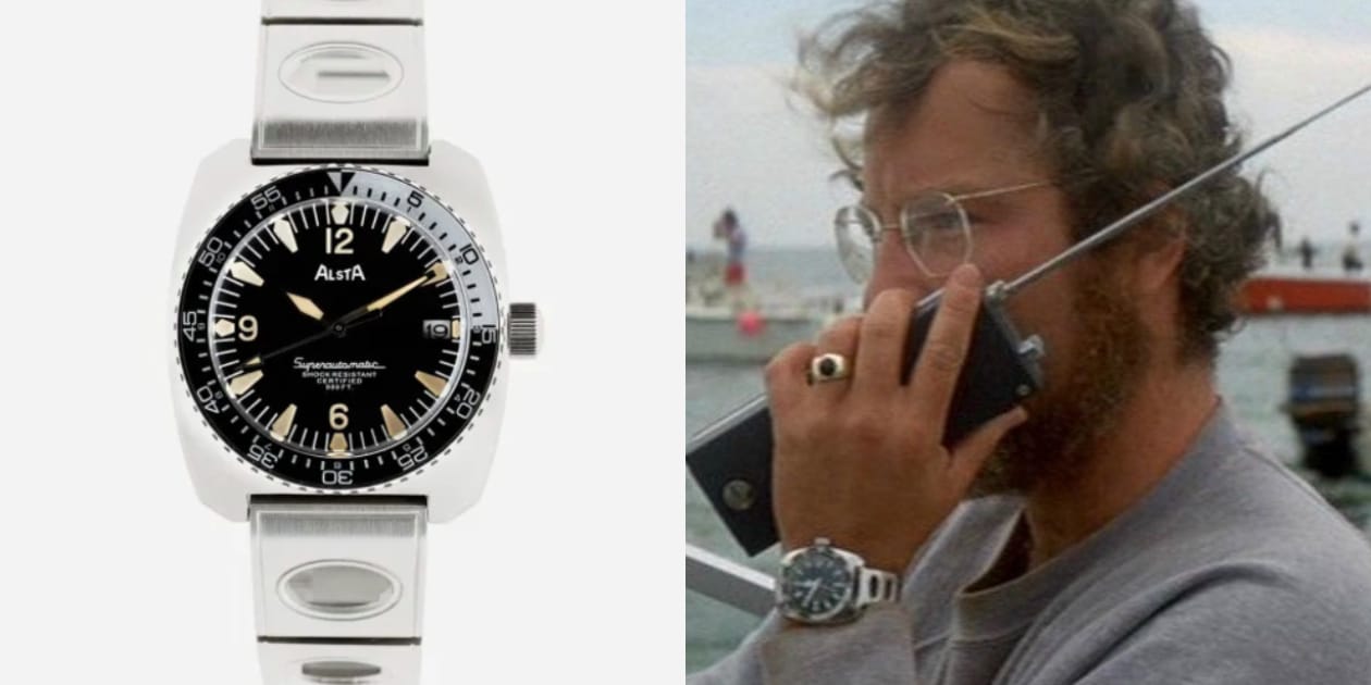 Alsta Brings Back Legendary Dive Watch Richard Dreyfuss Wore in 'Jaws ...