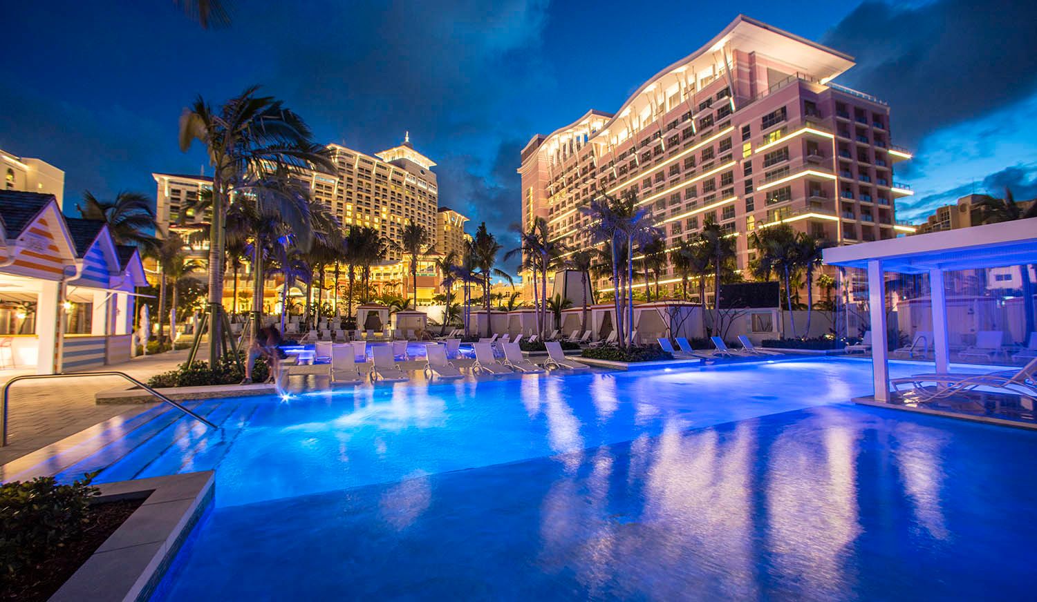 Baha Mar Pools_Night