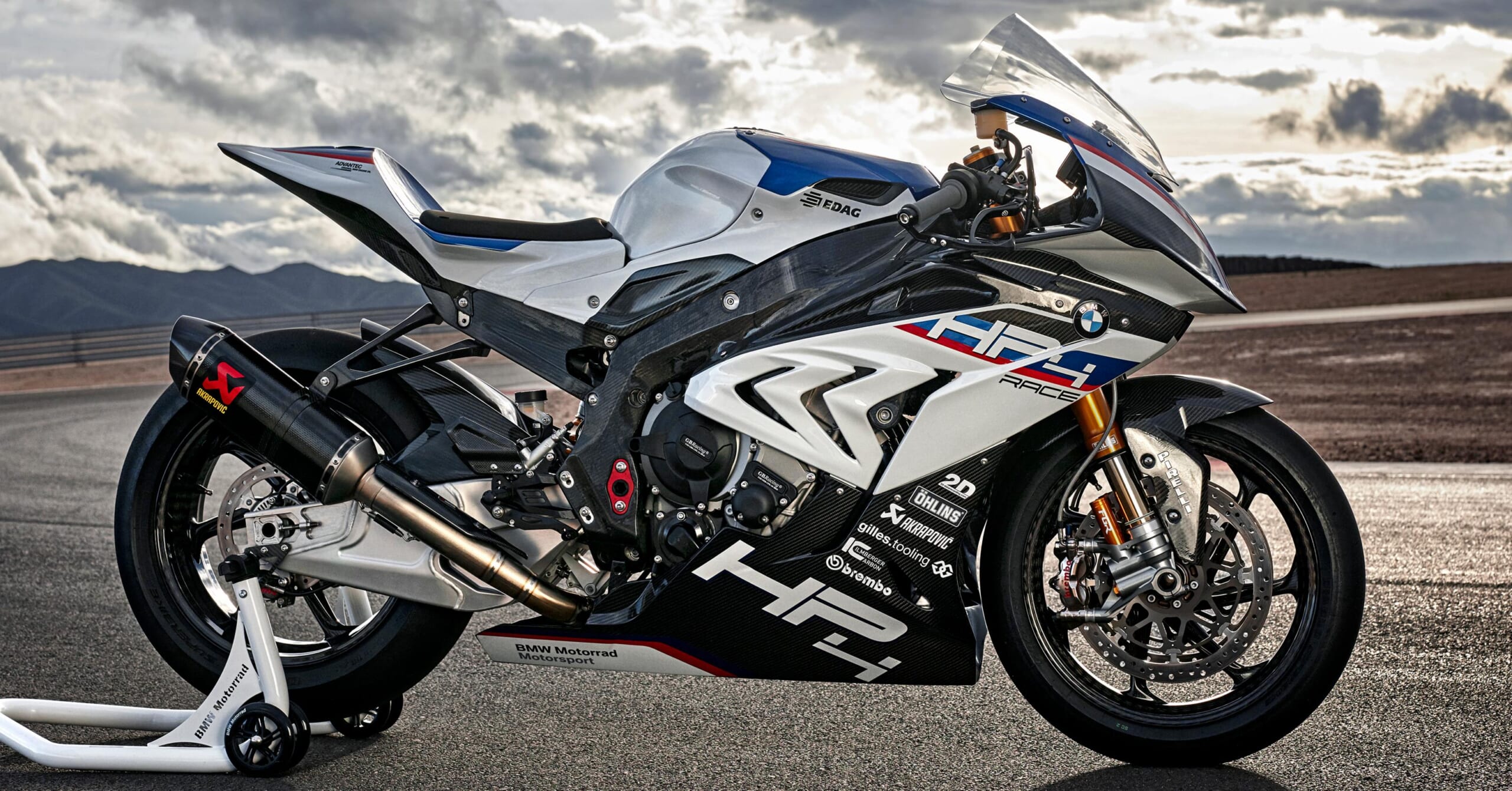 Just Try Not To Wheelie In This Totally Insane Carbon Fiber Framed BMW Superbike Maxim