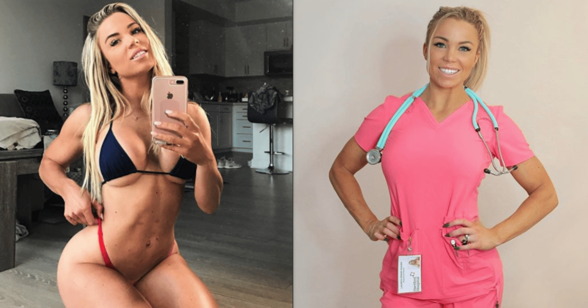 Hot Nurse Lauren Drain