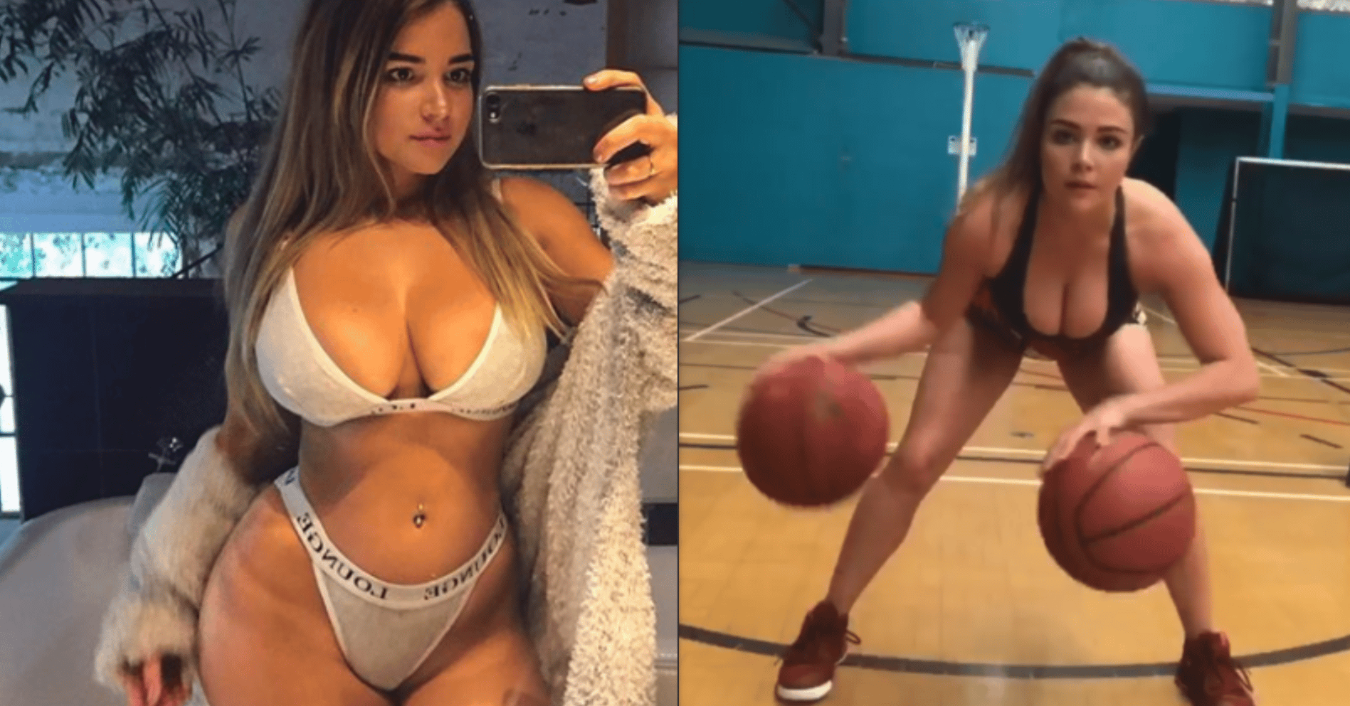 This Hoops Hottie's Sexy Basketball Videos Are a Total Slam Dunk - Maxim