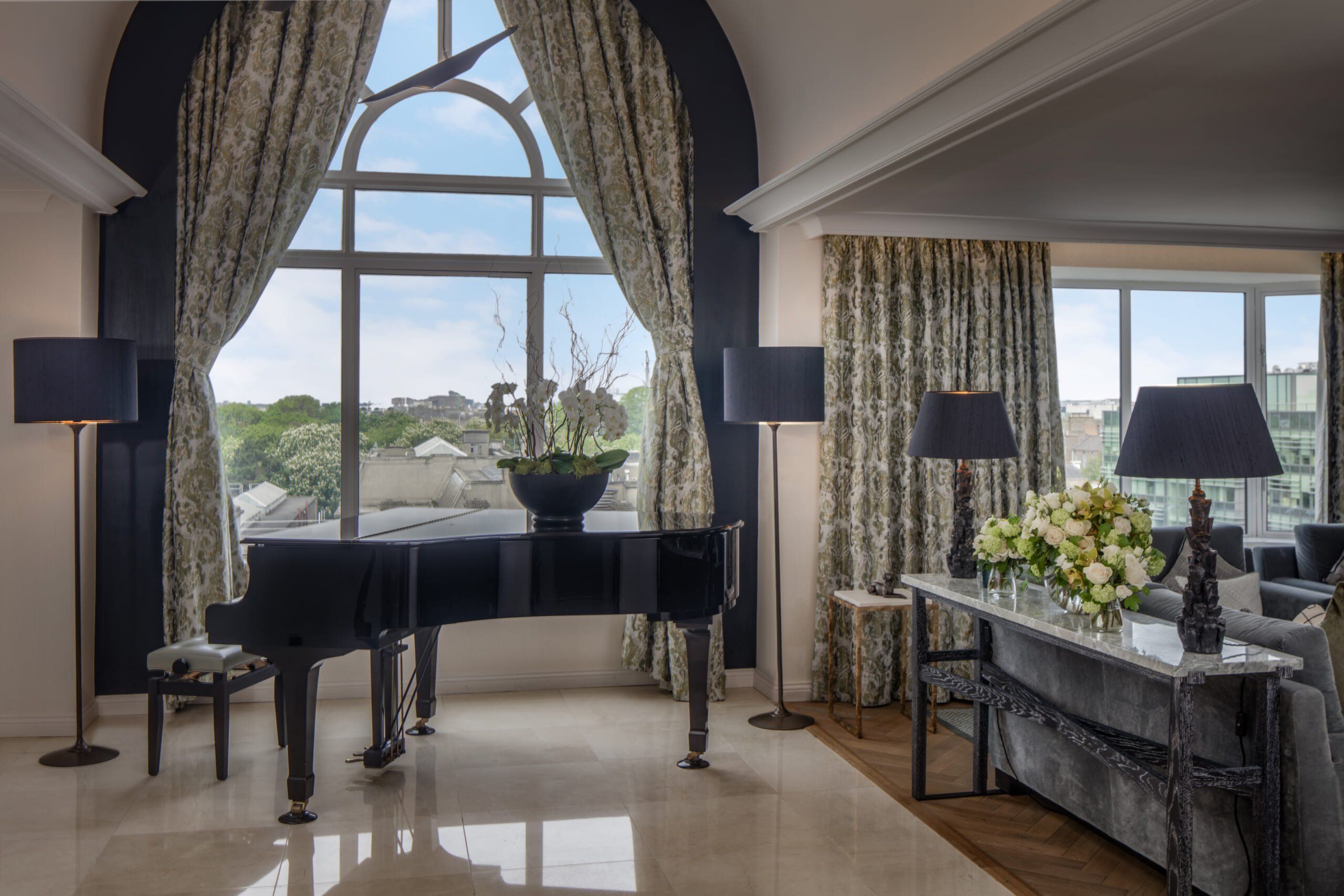 Presidential Suite - Conrad Baby Grand Piano 2
