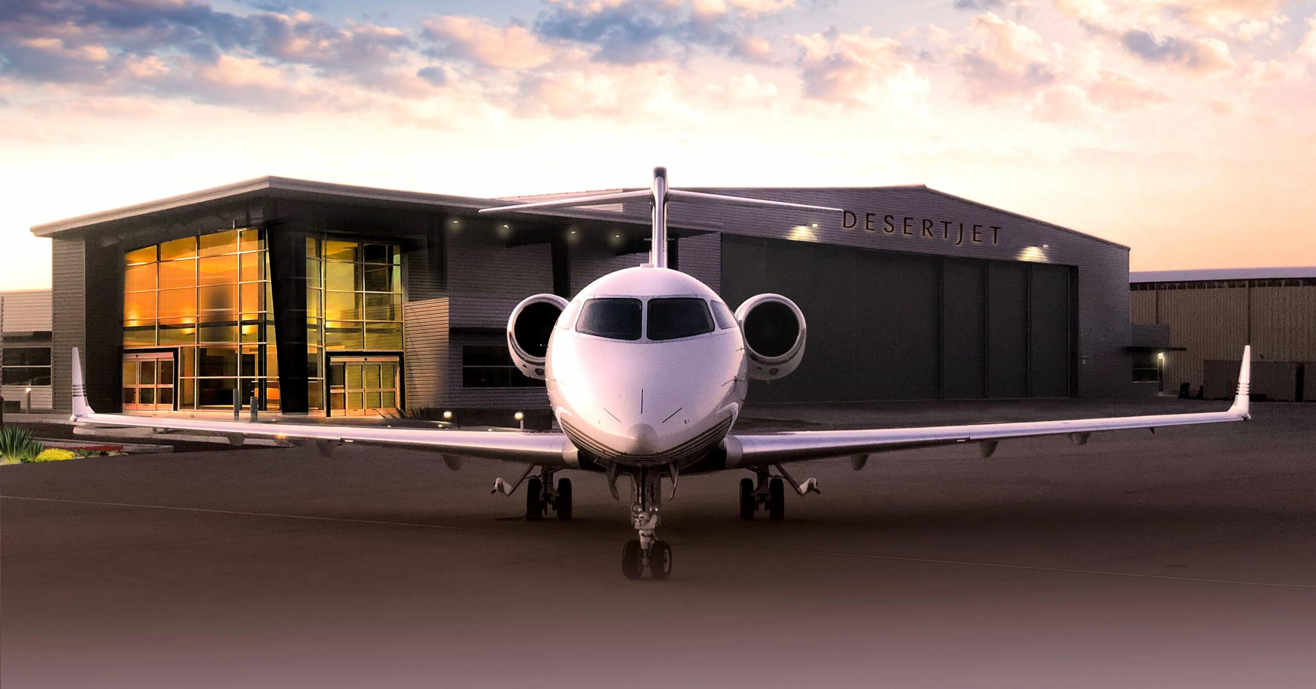 private jet desert jet