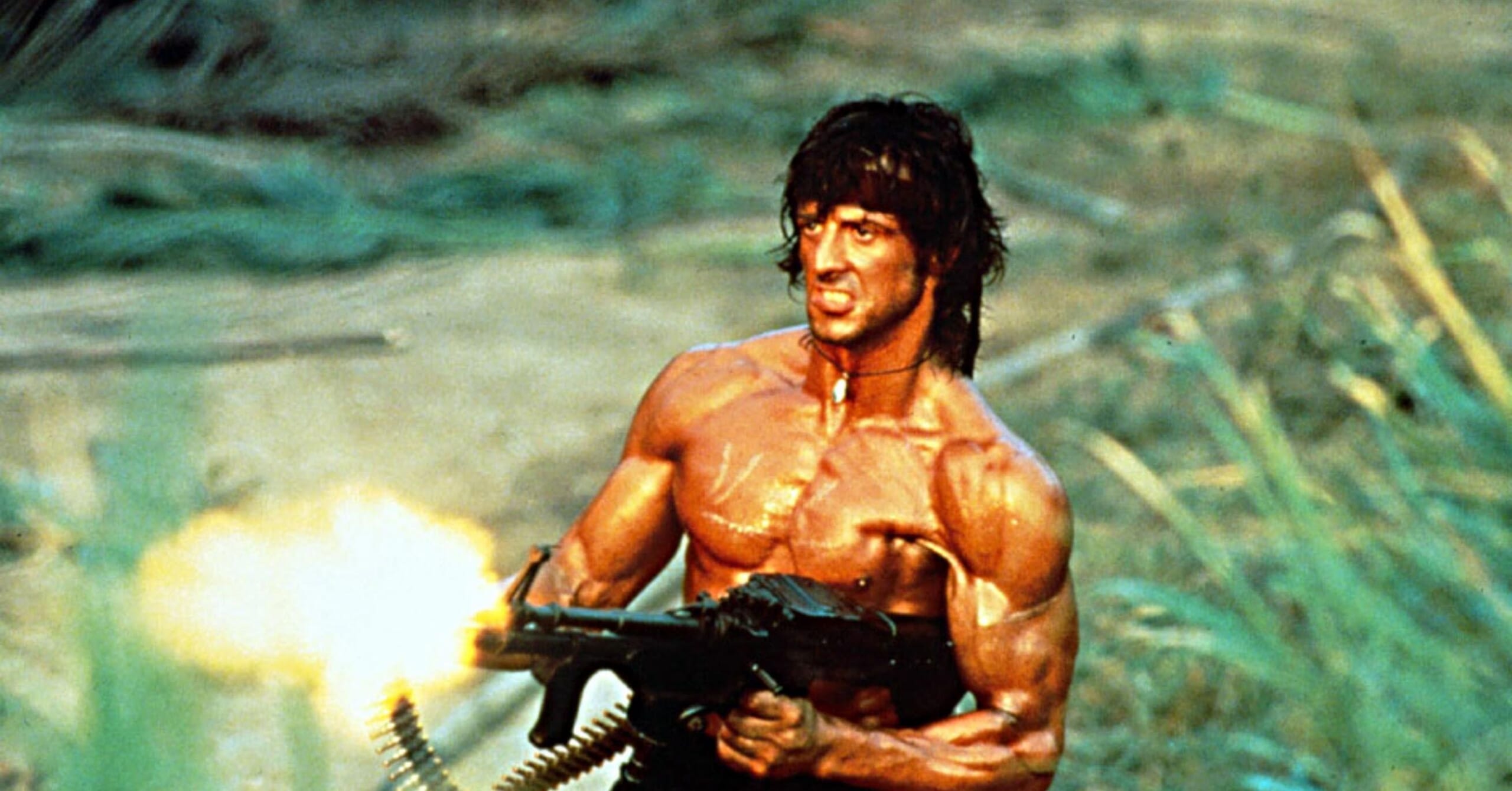 Rambo First Blood Part II Stallone Workout
