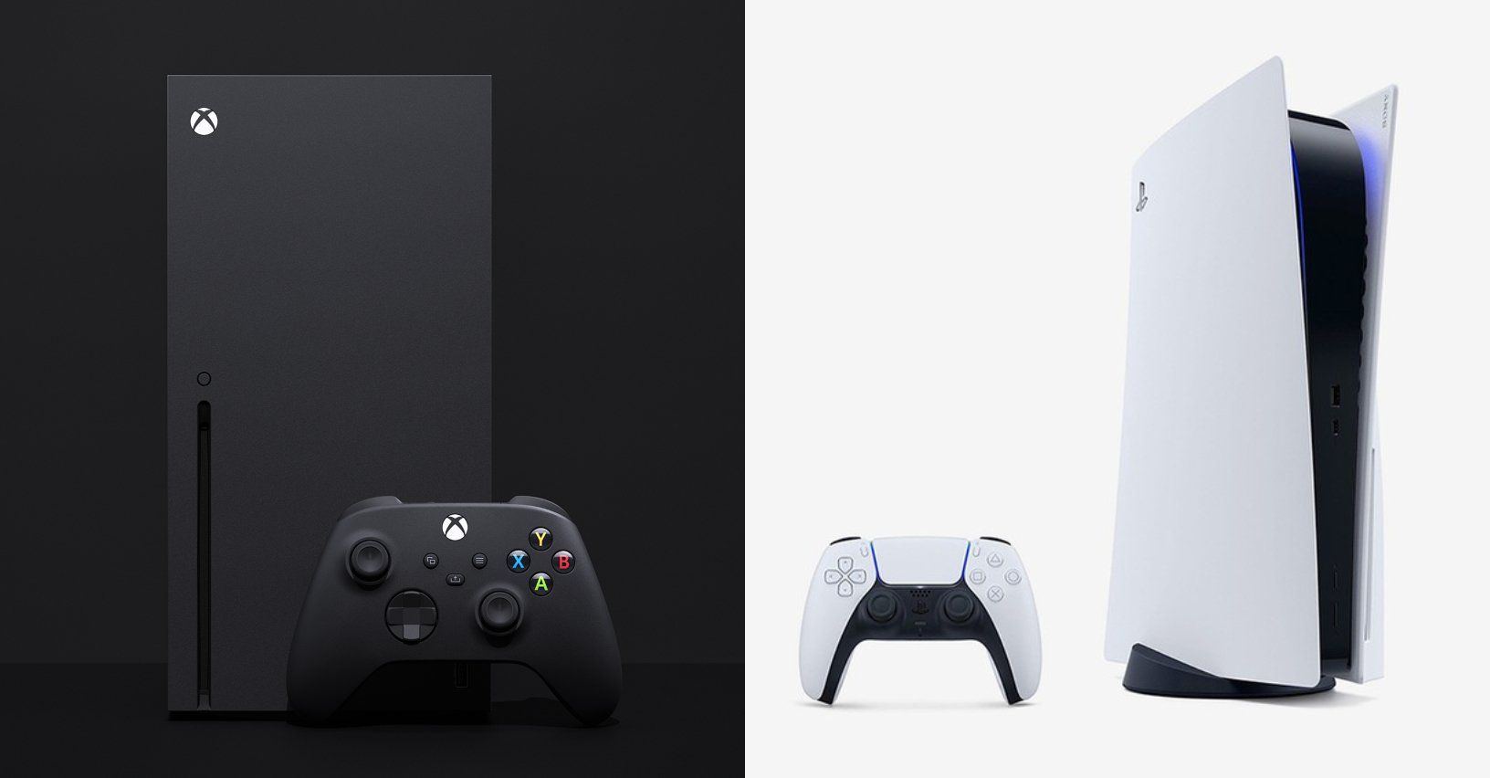 Xbox Series X PlayStation 5 Split