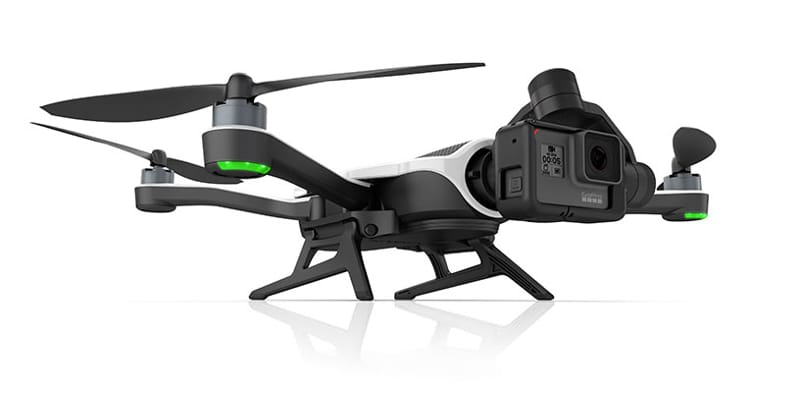Karma folds up and includes a removable stabilizer (Photo: GoPro)