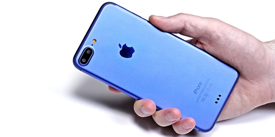 A mock-up of the upcoming iPhone 7 Plus (Photo: Unbox Therapy/YouTube)