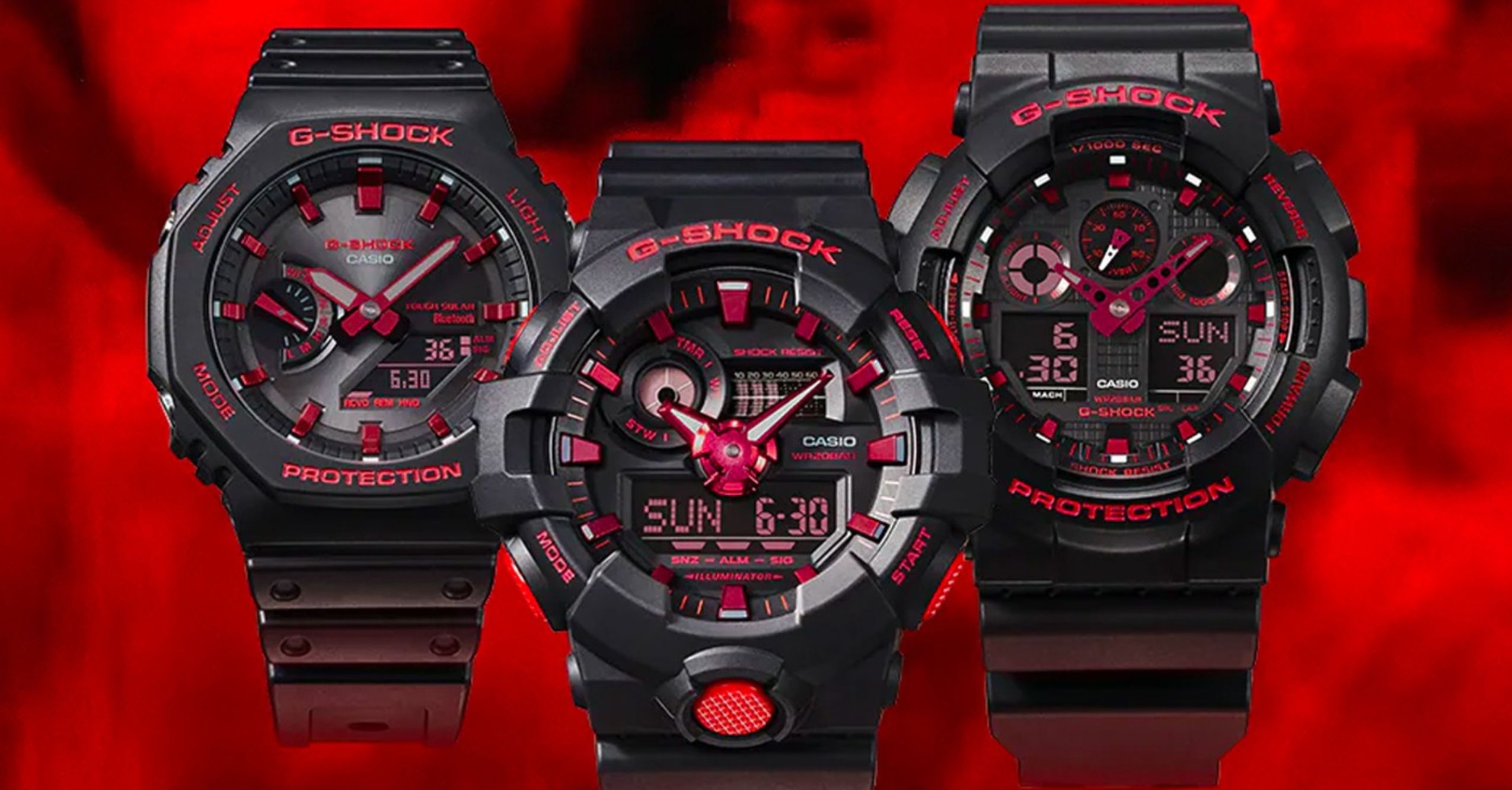 G-SHOCK-Ignite-Red-Series-