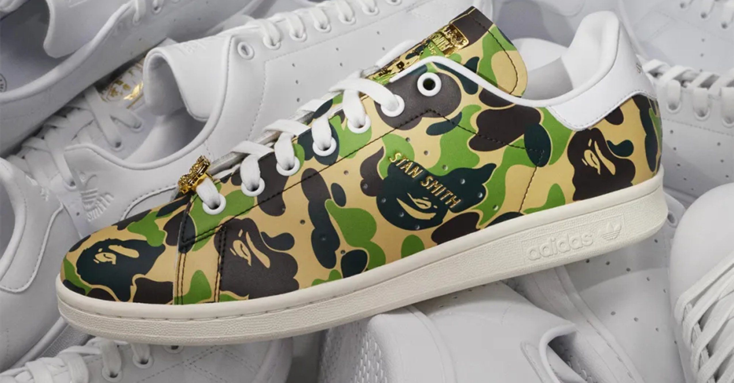 adidasStan Smith BAPE コラボ Adidas-Stan-Smith-Bape-