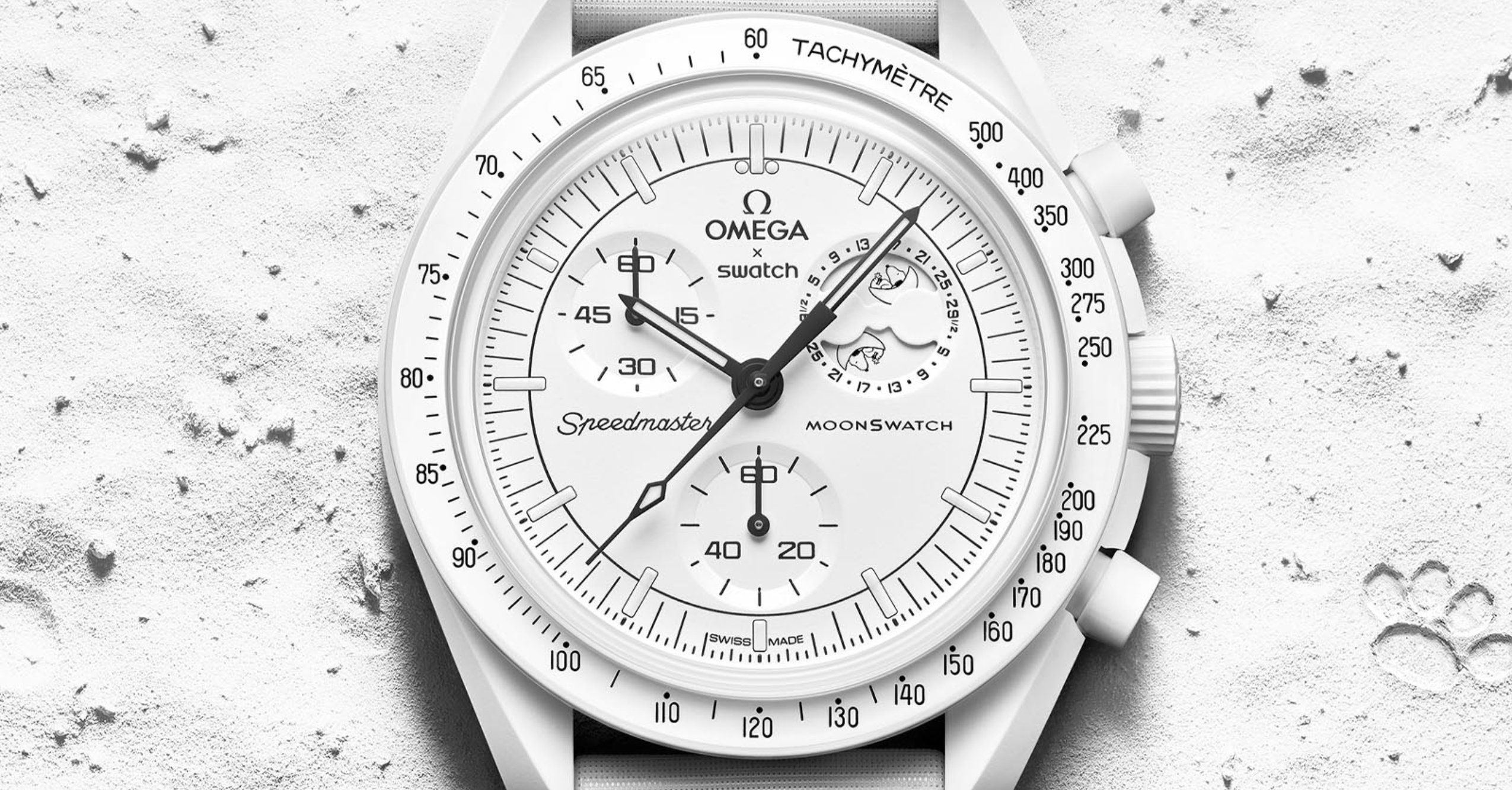 Omega x Swatch Debut Limited-Edition 'Snoopy' MoonSwatch - Maxim