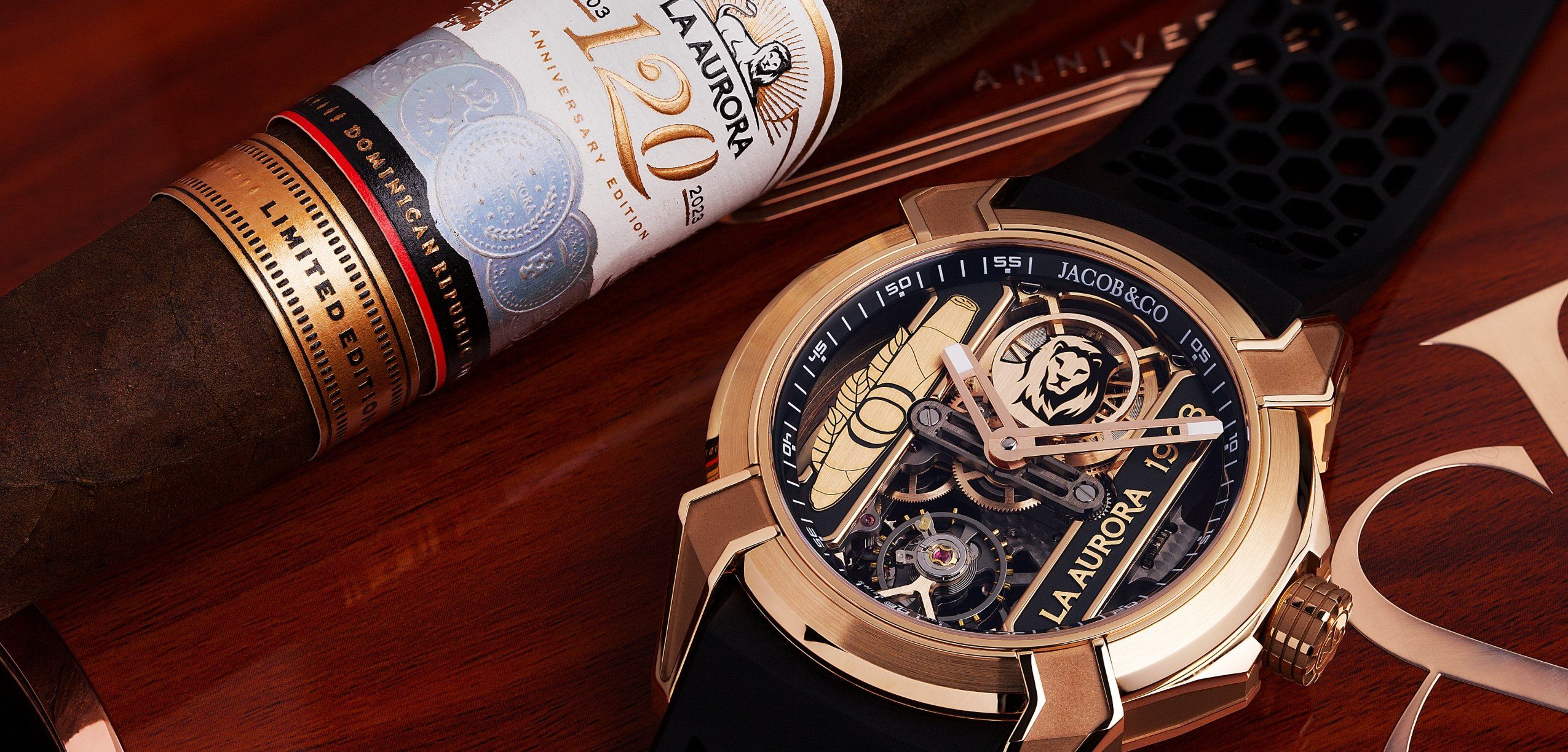 This Jacob & Co. X 'La Aurora 1903' Collab Blends Luxury Watches & Fine Cigars - Maxim