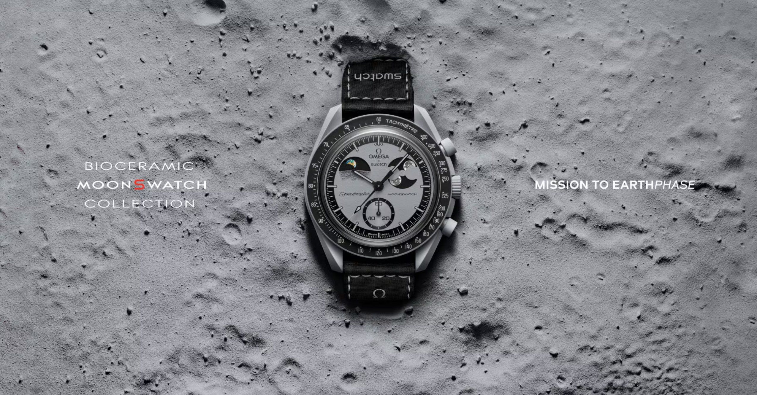 Swatch MISSION TO EARTH PHASE　未使用品 NEW! Swatch x OMEGA MoonSwatch Mission to EarthPhase – MGB