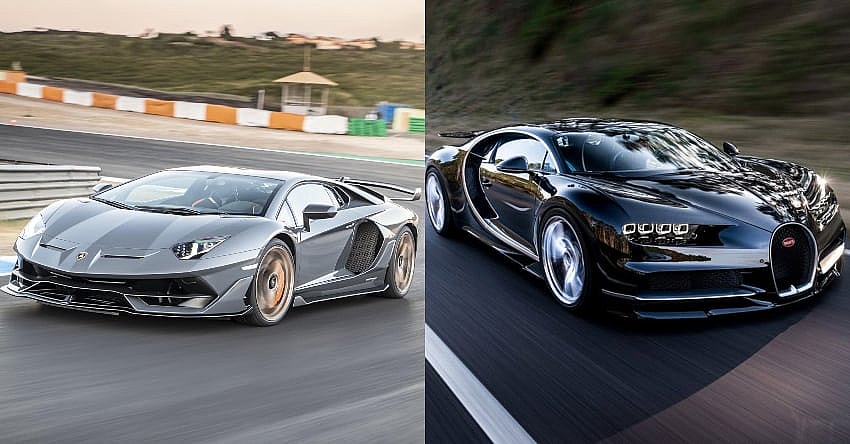 200 mph cars lamborghini aventador svj bugatti chiron (1)