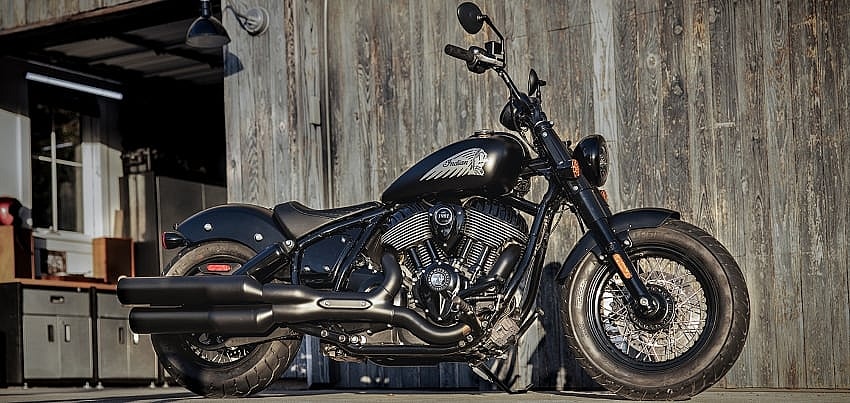 2022 Indian Chief Bobber Dark Horse Promo