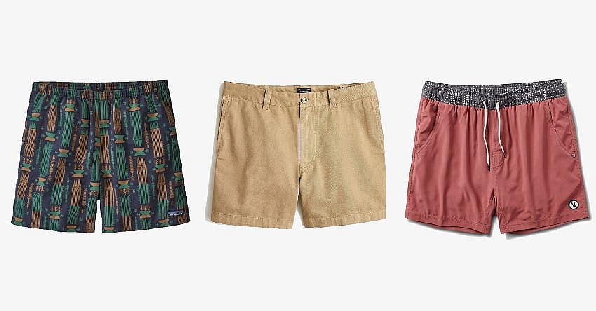 5-Inch Inseam Shorts Split