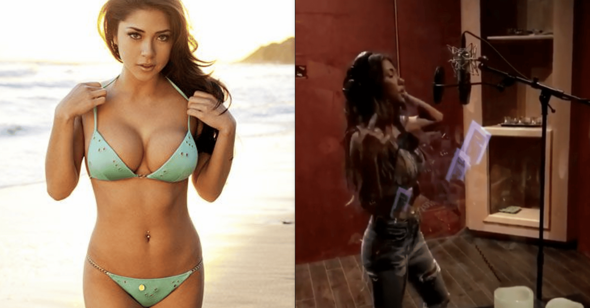 Arianny Celeste Singing