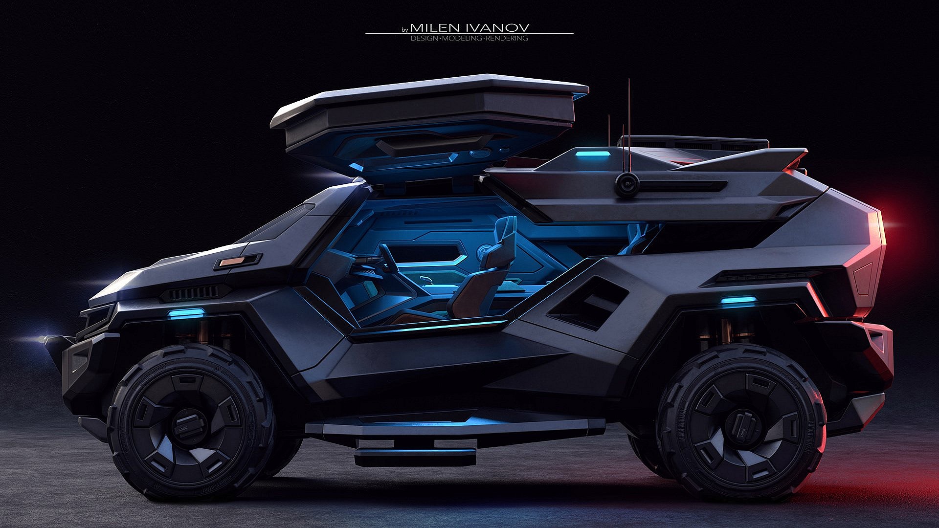 Armortruck Concept by Milen Ivanov (4)