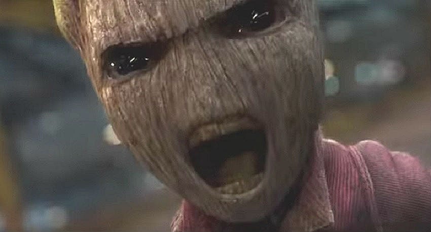 Baby Groot Guardians Trailer
