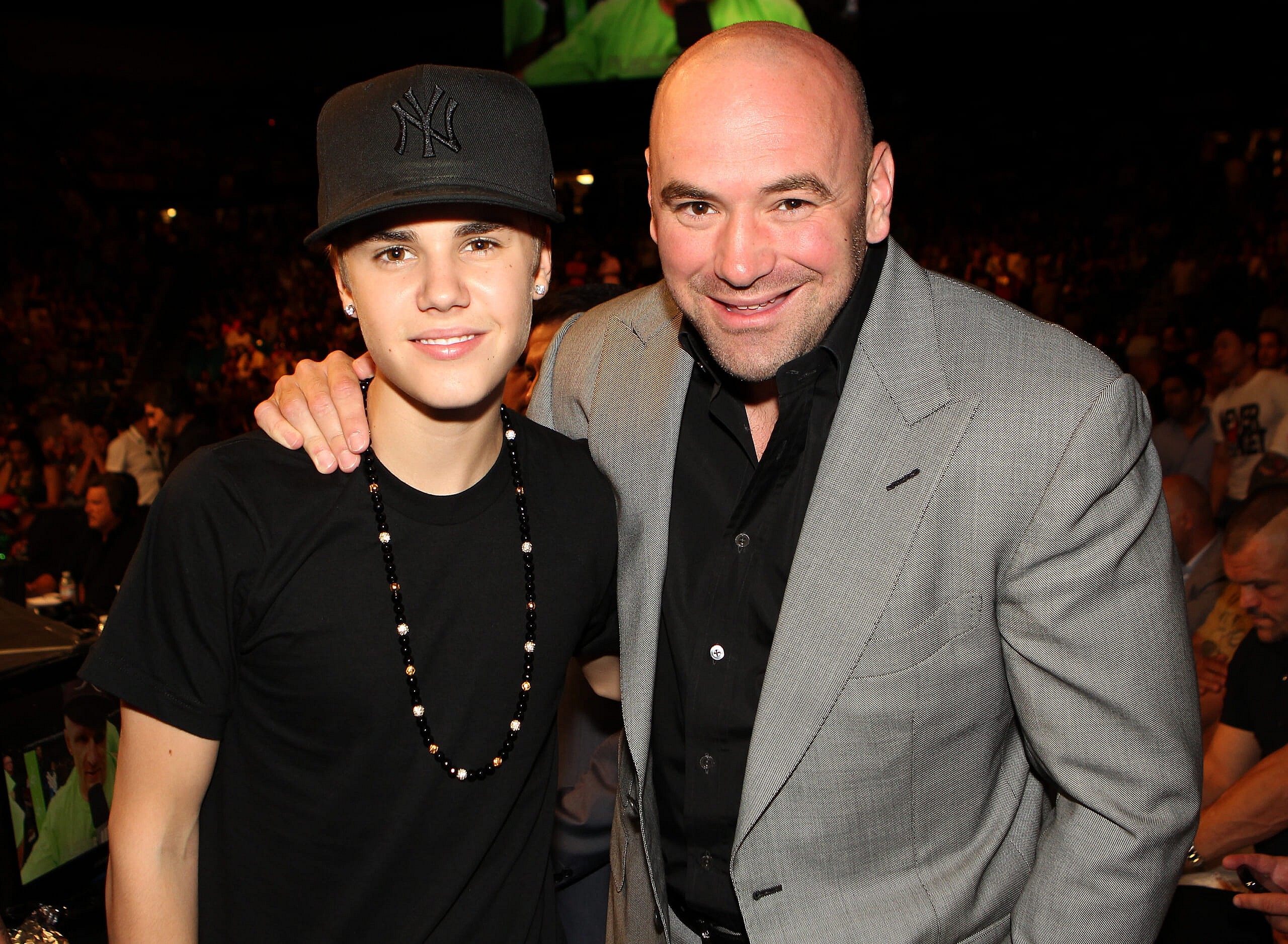 bieber UFC getty.jpg