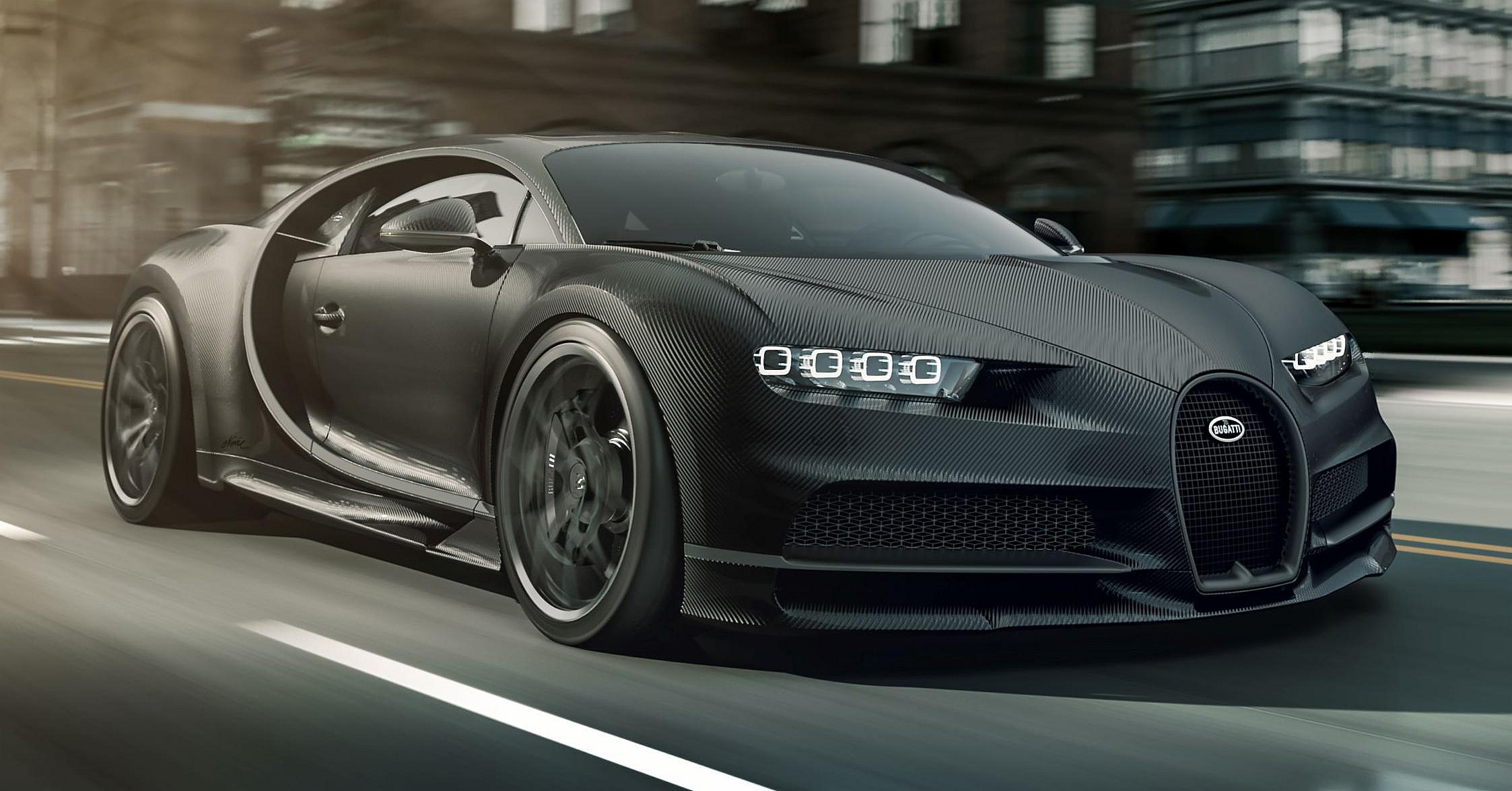 Bugatti Chiron Noire Sportive Promo