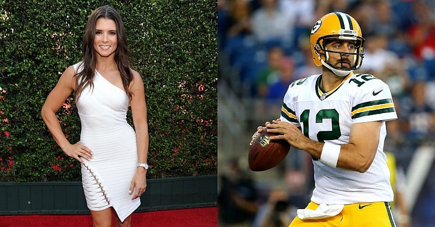 Danica Patrick Aaron Rodgers