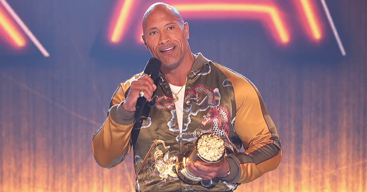 dwayne the rock johnson 2019 mtv movie awards promo