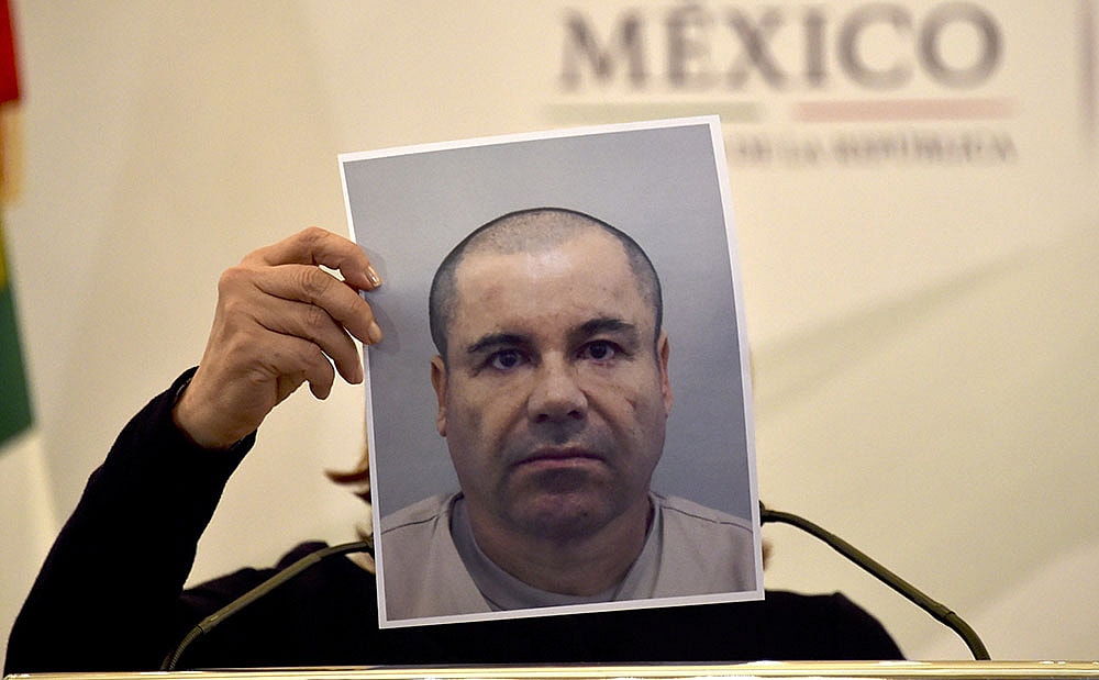 El Chapo mugshot Getty