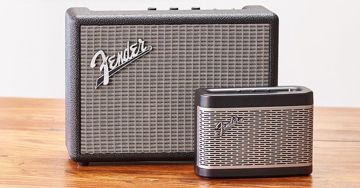 Fender Bluetooth Speakers Promo