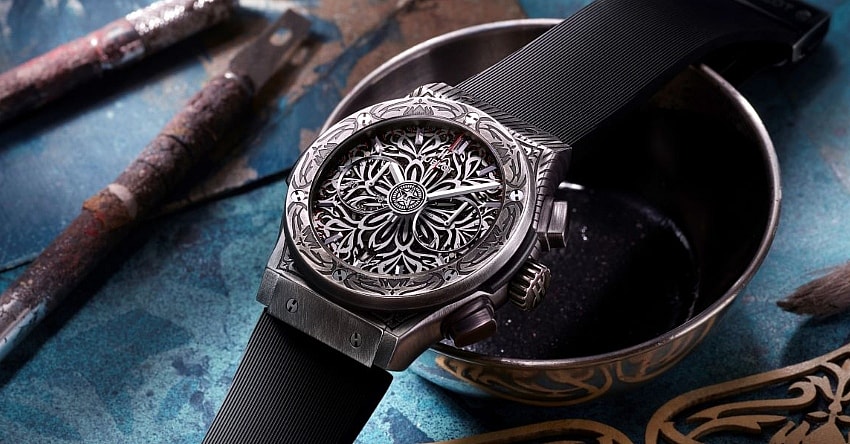 Hublot Classic Fusion Chronograph Shepard Fairey Promo