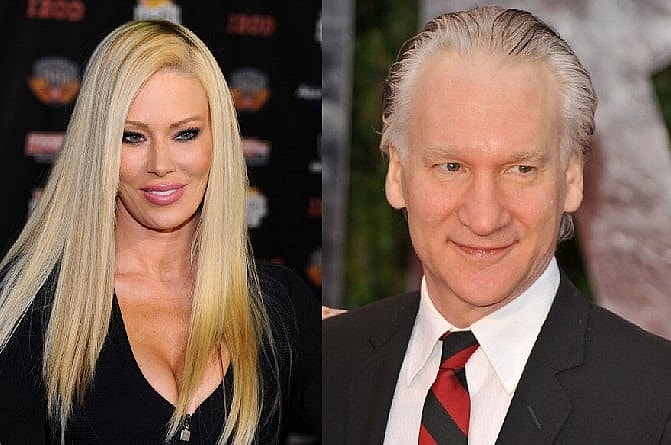 Bill Maher and Jenna Jameson