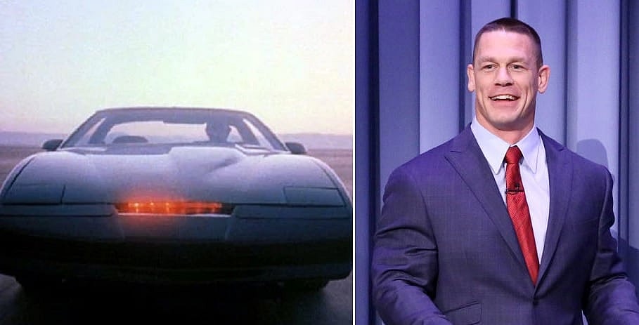 Kitt and John Cena
