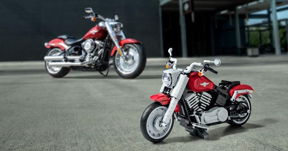 Lego Harley-Davidson Fat Boy Promo