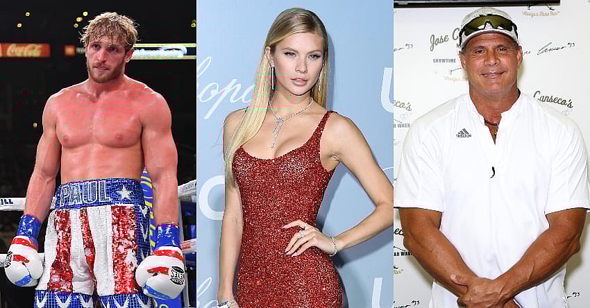 Logan Paul Josie Canseco Jose Canseco Split Promo