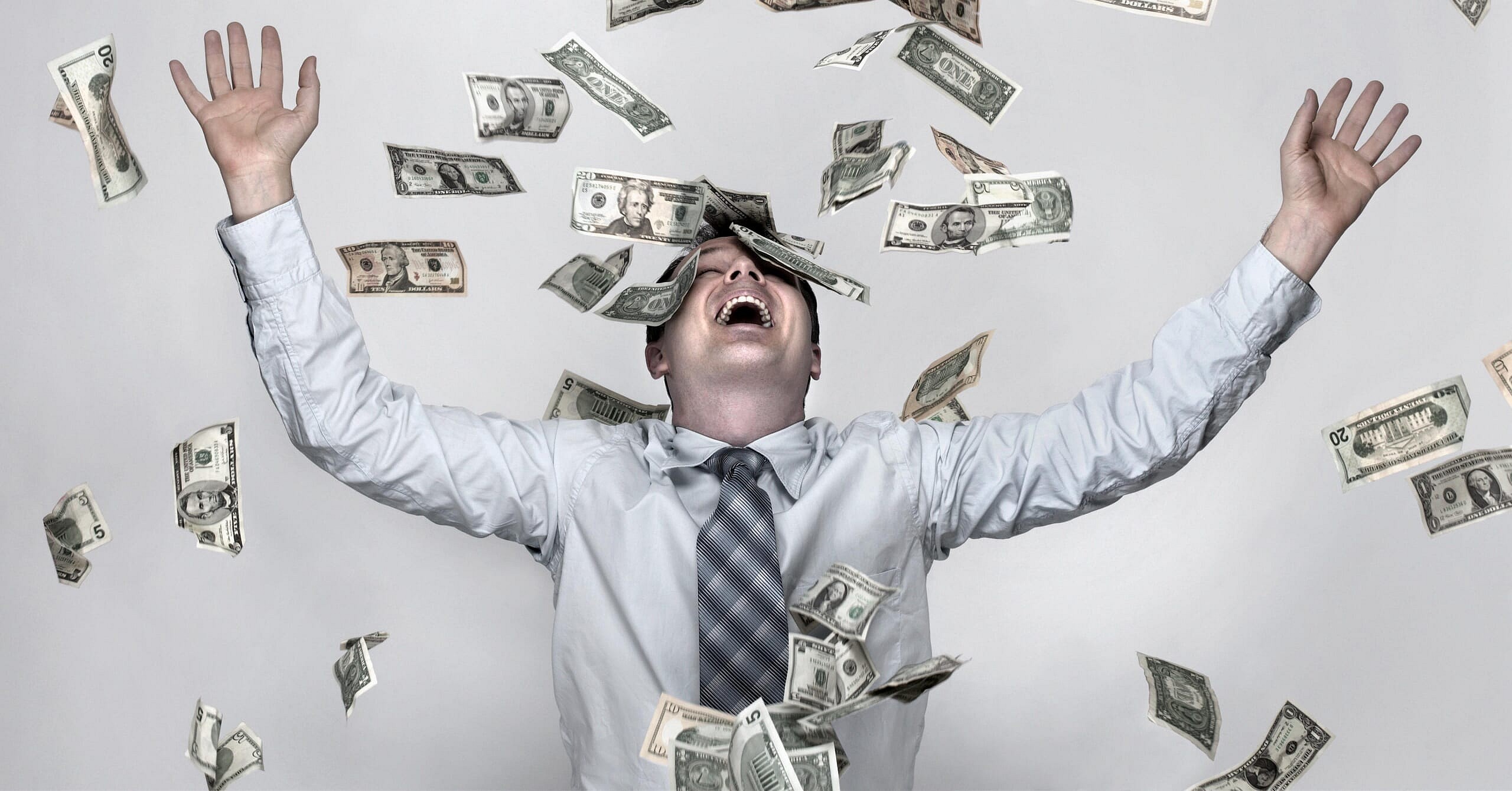 Lottery Winner Jackpot Money Promo