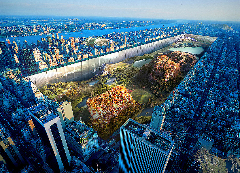 New York Horizon would wall in an unearthed Central Park
