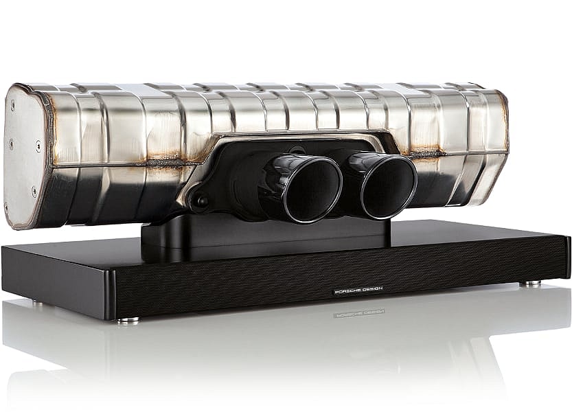 Porsche's 911 Soundbar with actual GT3 exhaust