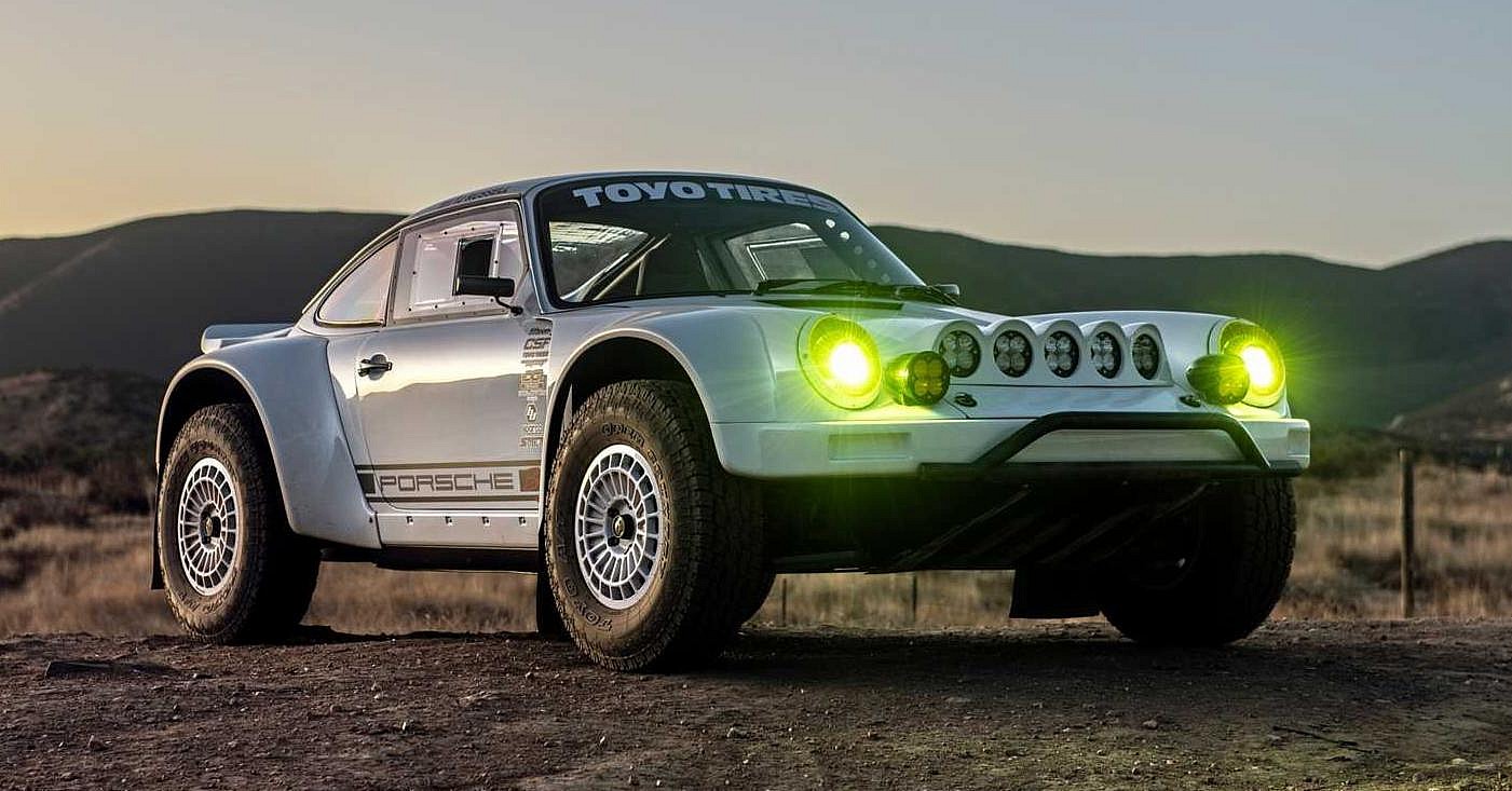 Russell Built Fabrications off-road Porsche 911 Promo