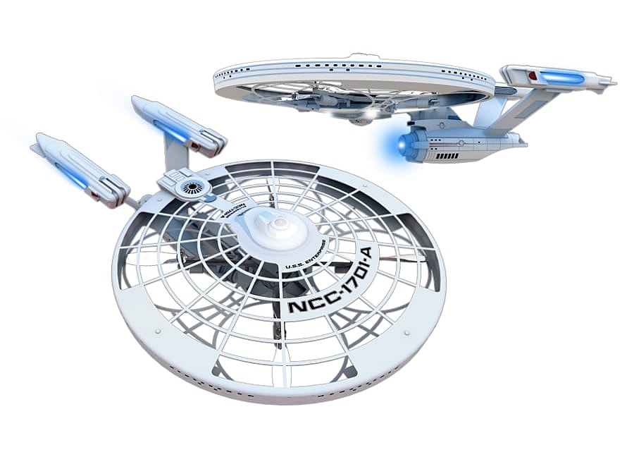 The U.S.S. ENTERPRISE NCC-1701-A 50th anniversary Starship Enterprise Drone