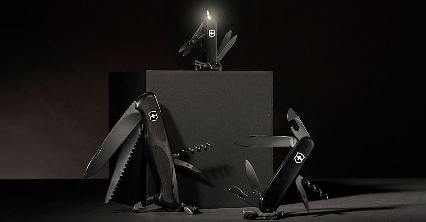 Swiss Army Knife Onyx Black Promo