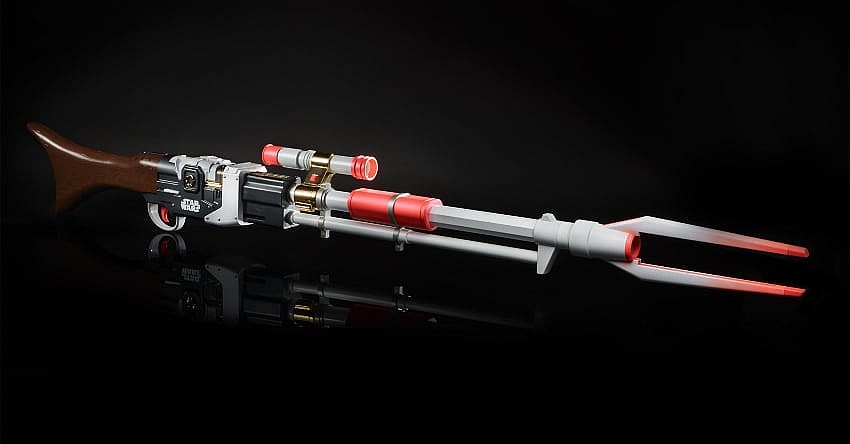 The Mandalorian Nerf Rifle Promo