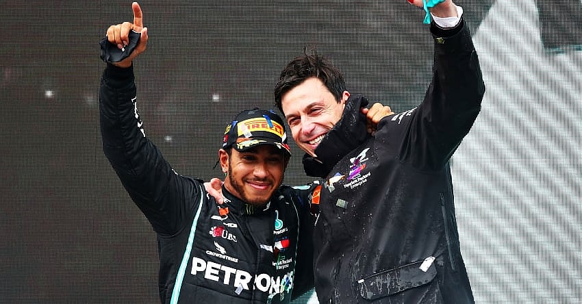 Toto Wolff Lewis Hamilton Promo