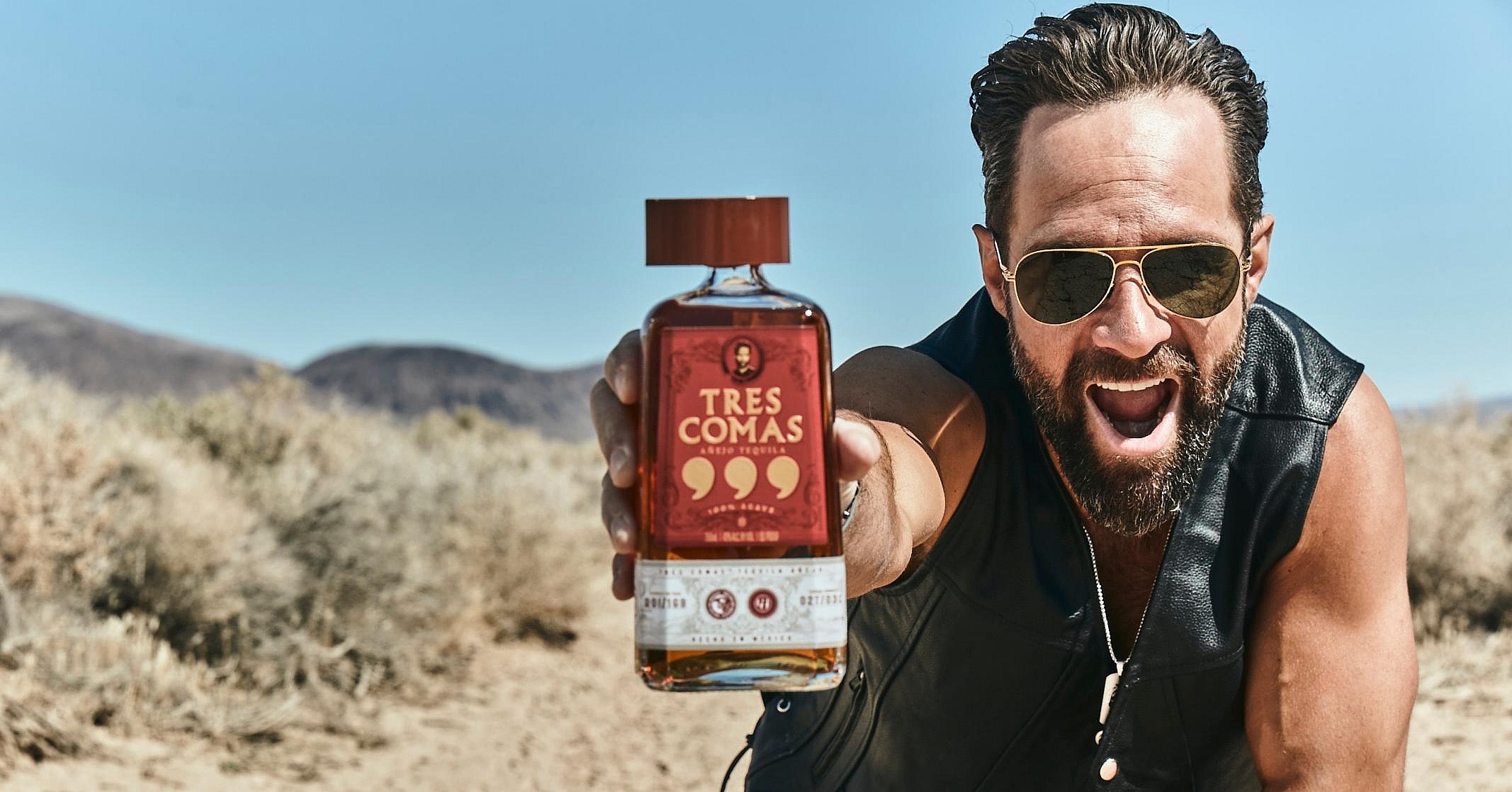 Tres Comas Añejo Tequila Promo