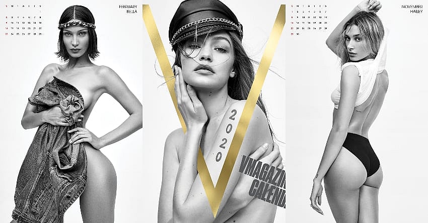 V Magazine 2020 Calendar Promo 2