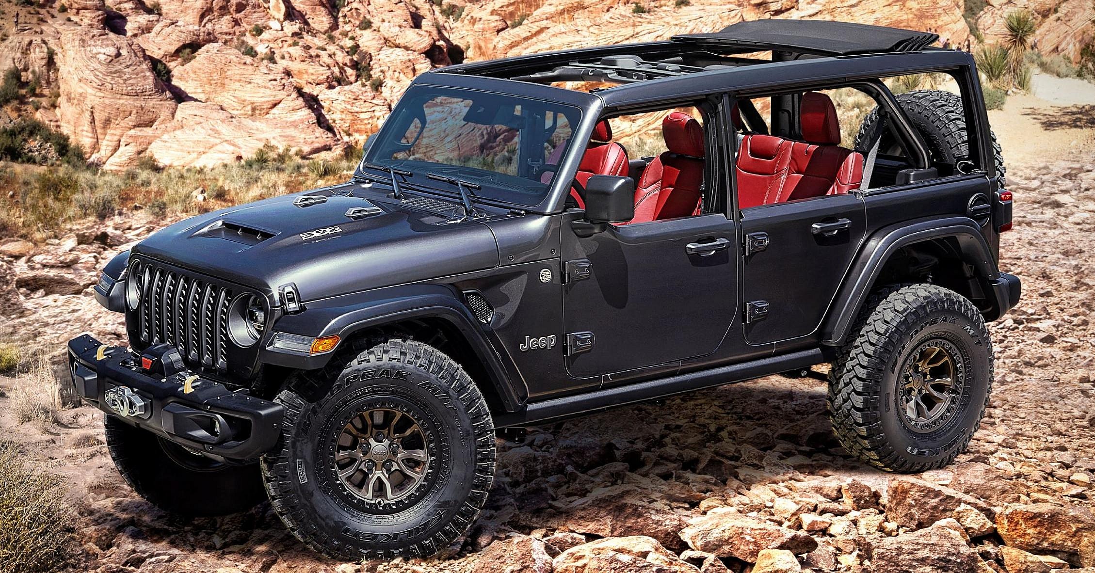 V8 Jeep Wrangler Rubicon Concept Promo