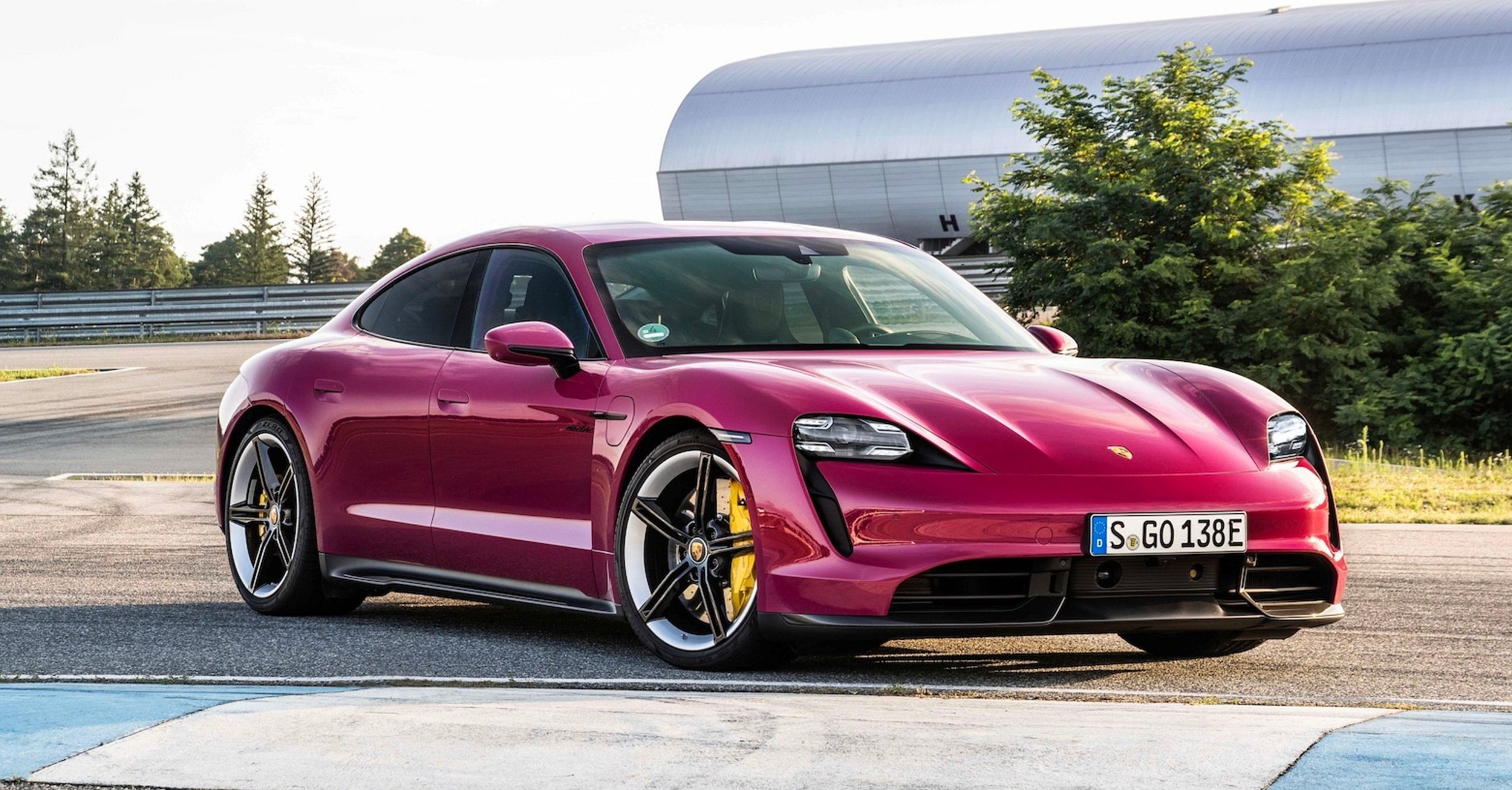2022 Porsche Taycan Promo
