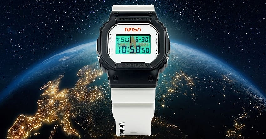 G-Shock x NASA DW5600 Promo