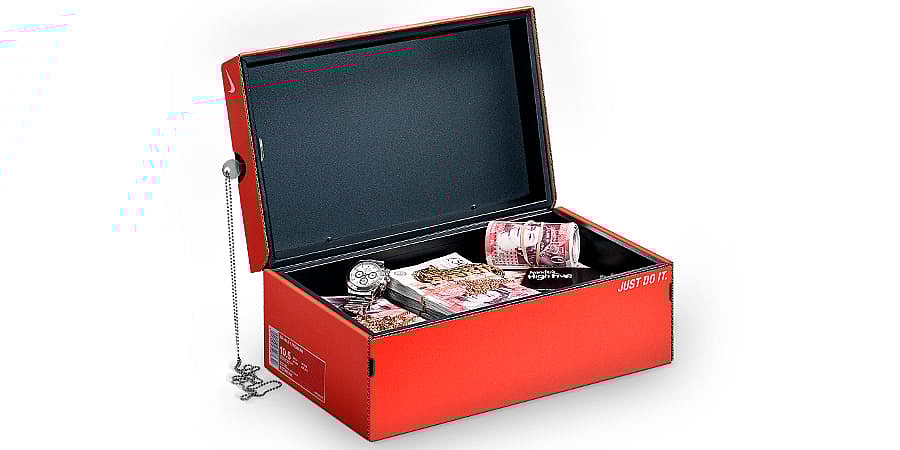 Stash your cash...or whatever (Photo: The Mandem Safe)