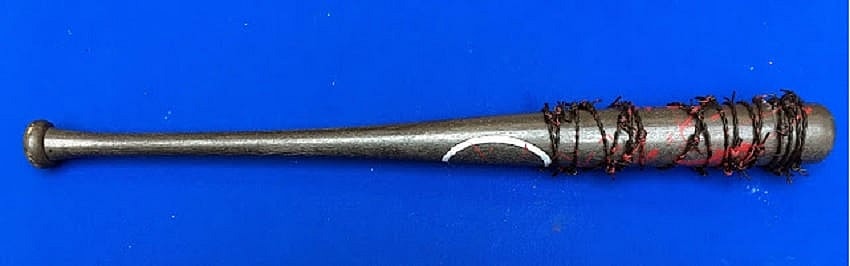 fake Negan's bat TSA blog