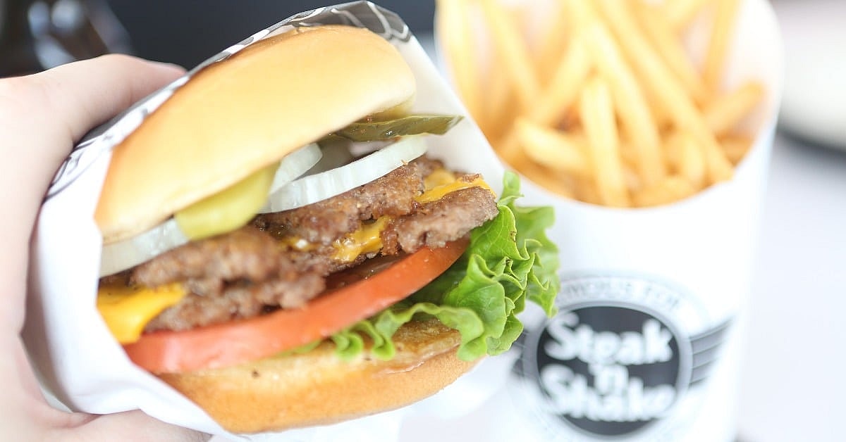 steak n shake burger promo